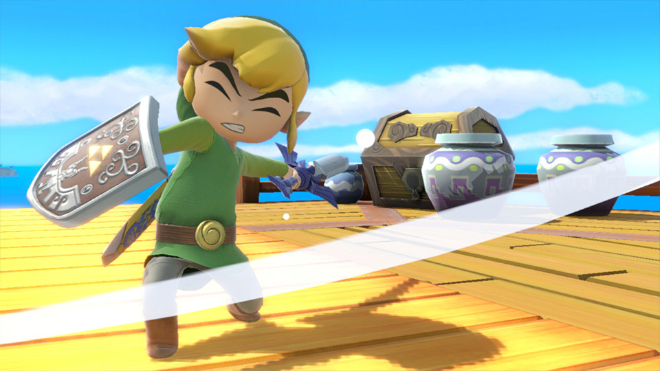 coup spécial de Link Cartoon