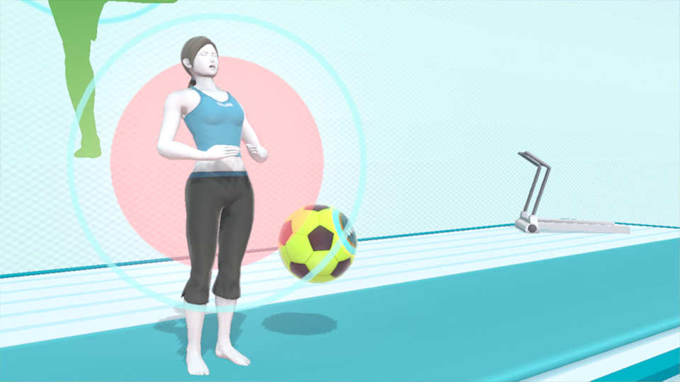 coup spécial de Entraîneuse Wii Fit