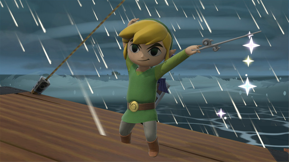 coup spécial de Link Cartoon