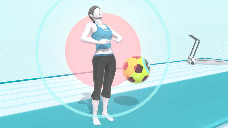 coup spécial de Entraîneuse Wii Fit