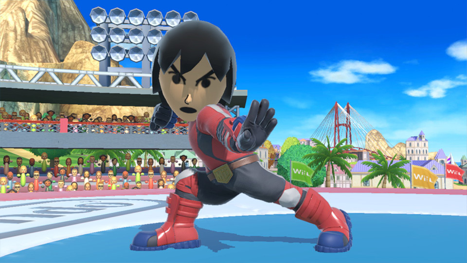 coup spécial de Mii Boxeur